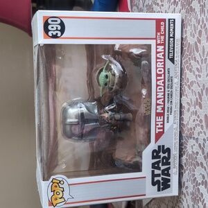 FunkoPop The Mandalorian and The Child Figure NIB